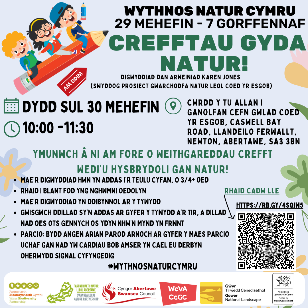 Crefftau Gyda Natur